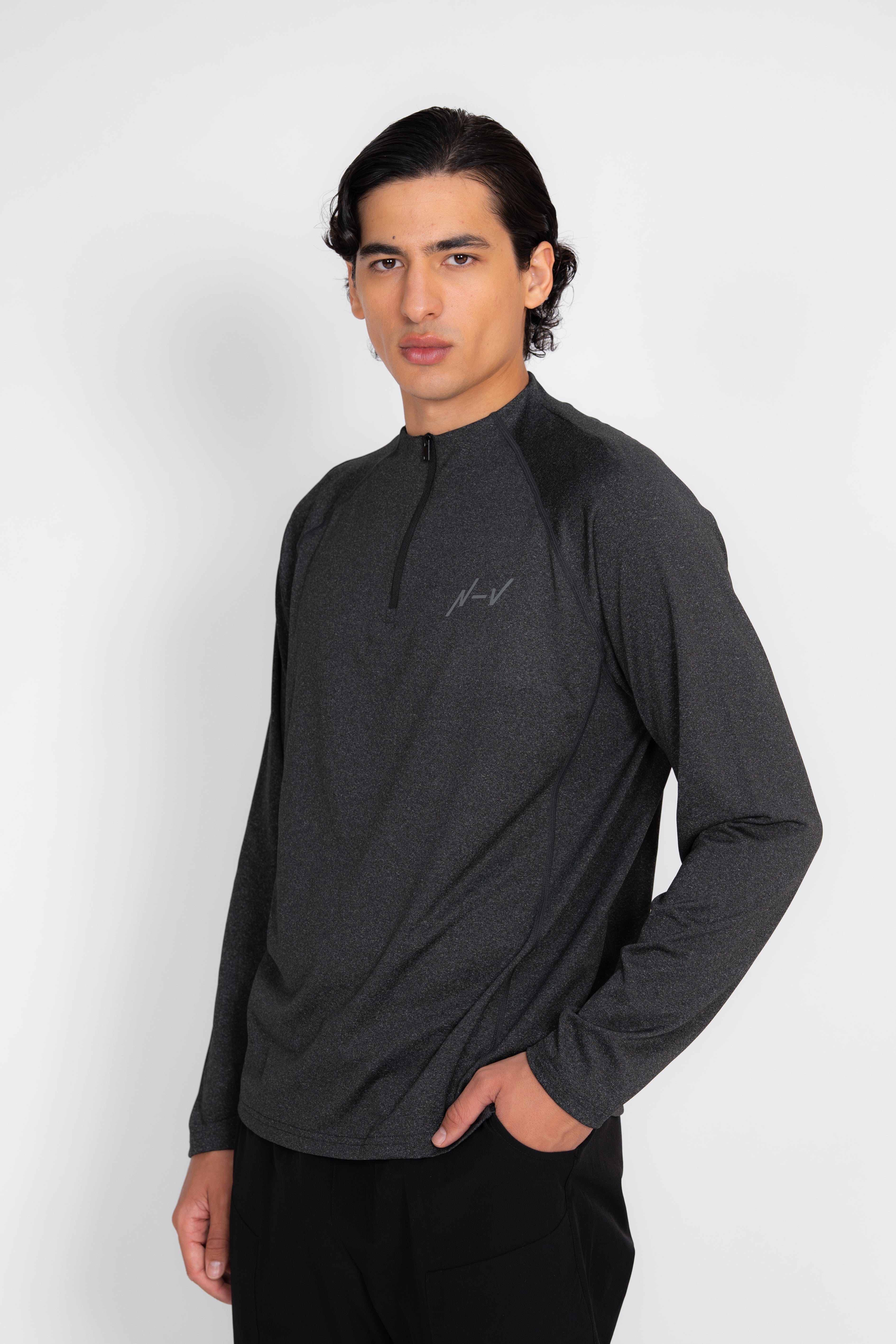 Grey Dark Milange