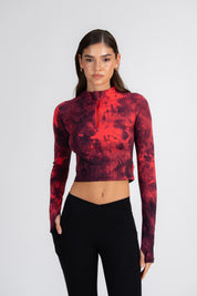 Crimson Tie-Dye