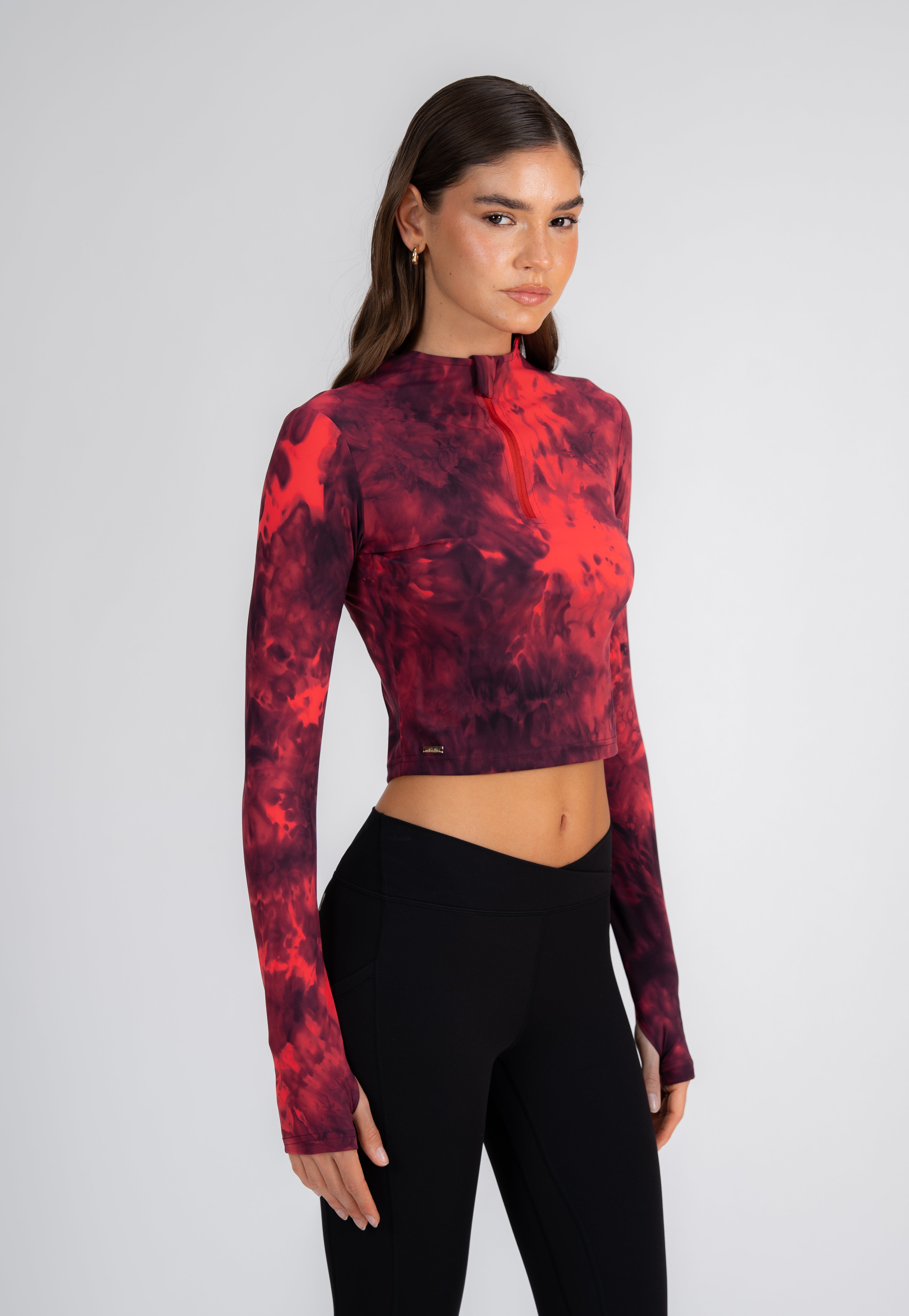 Crimson Tie-Dye