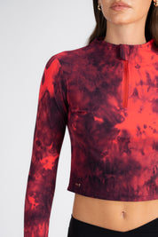Crimson Tie-Dye